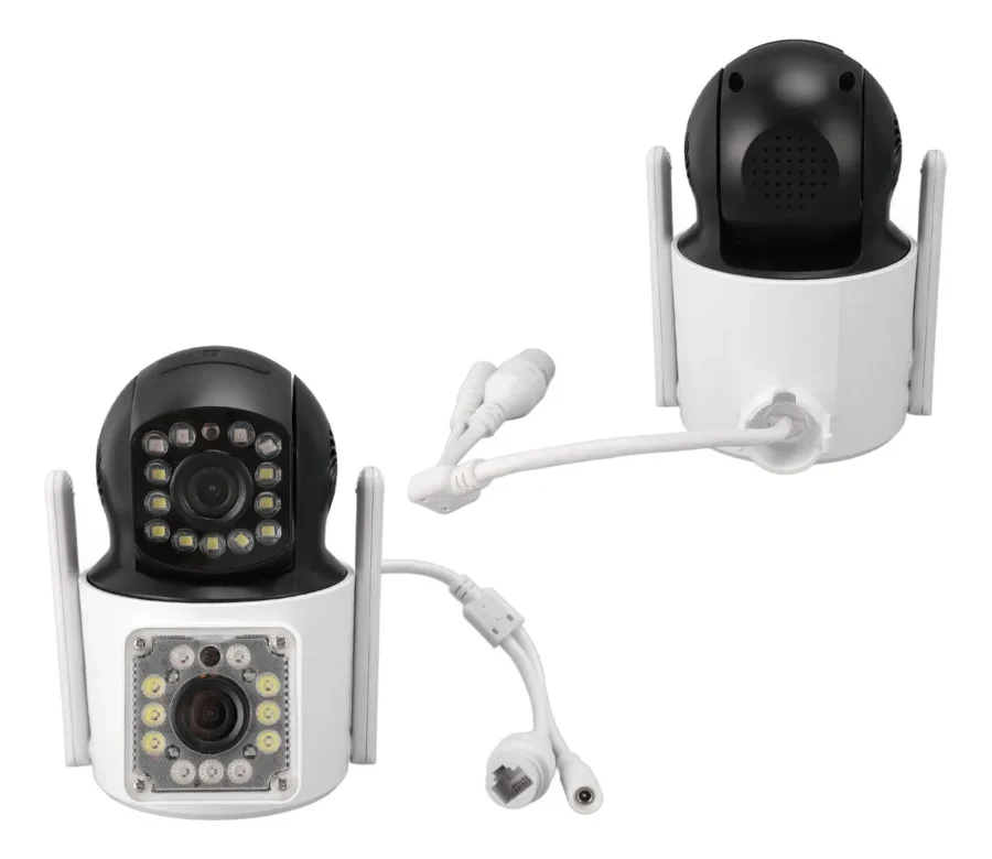 Cámaras de Seguridad Inalámbricas WiFi con Doble Lente - Imagen 4