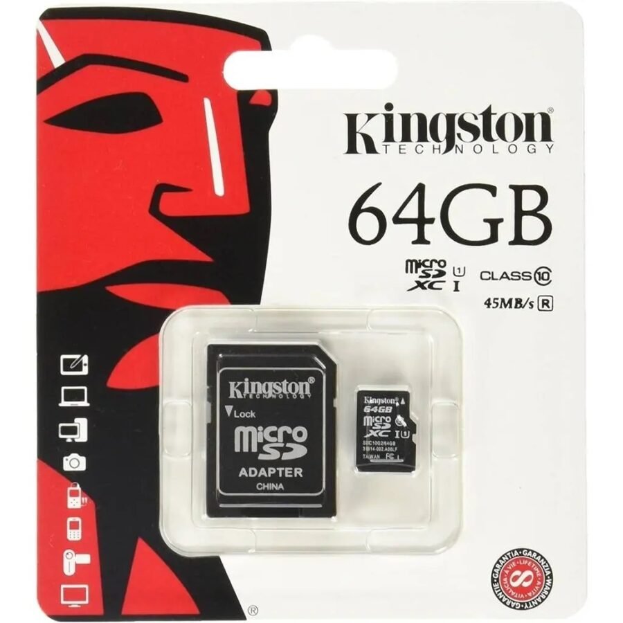 Tarjeta de memoria Kingston 64Gb